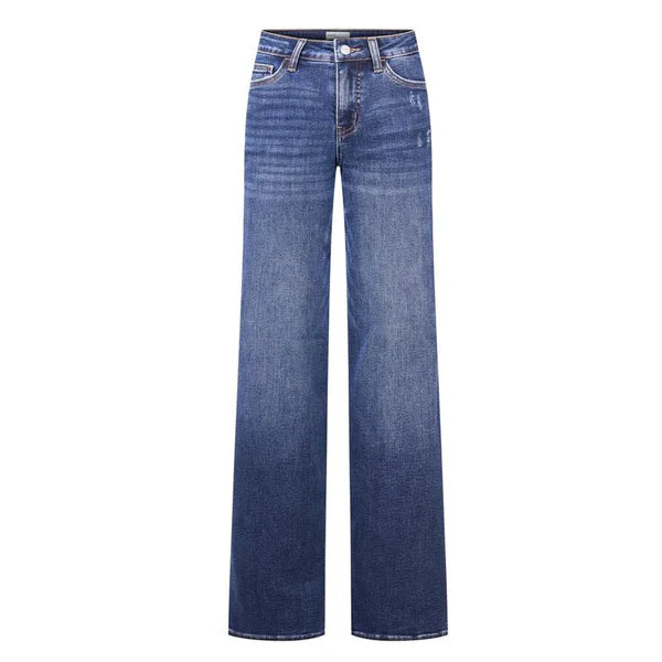 Zenaviva™ Stretchy Wide-Leg Jeans