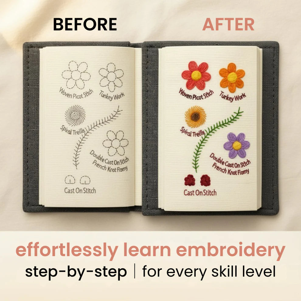 Zenaviva™ Embroidery Stitch Book