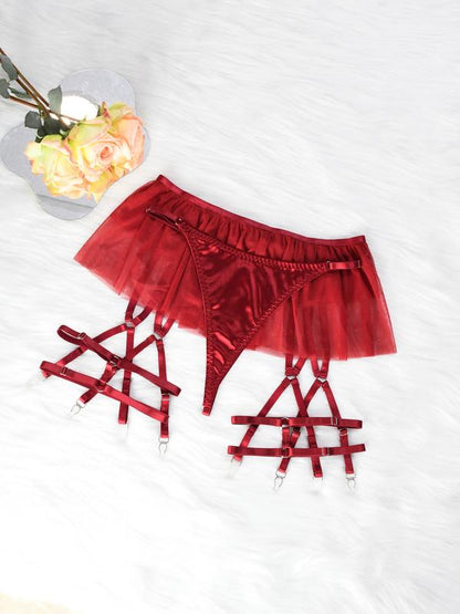 Zenaviva™ Silk Christmas Bow Lingerie