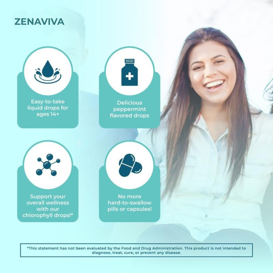 Zenaviva™ Gotas de Clorofila Líquida