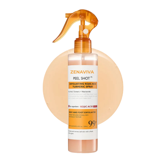 Zenaviva™ Peel Shot - Kojic + Turmeric Body Peel Spray