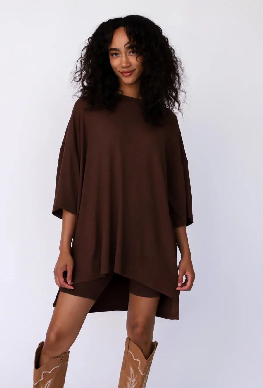 Zenaviva™ Oversized Lounge Shirt