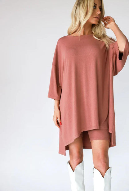 Zenaviva™ Oversized Lounge Shirt