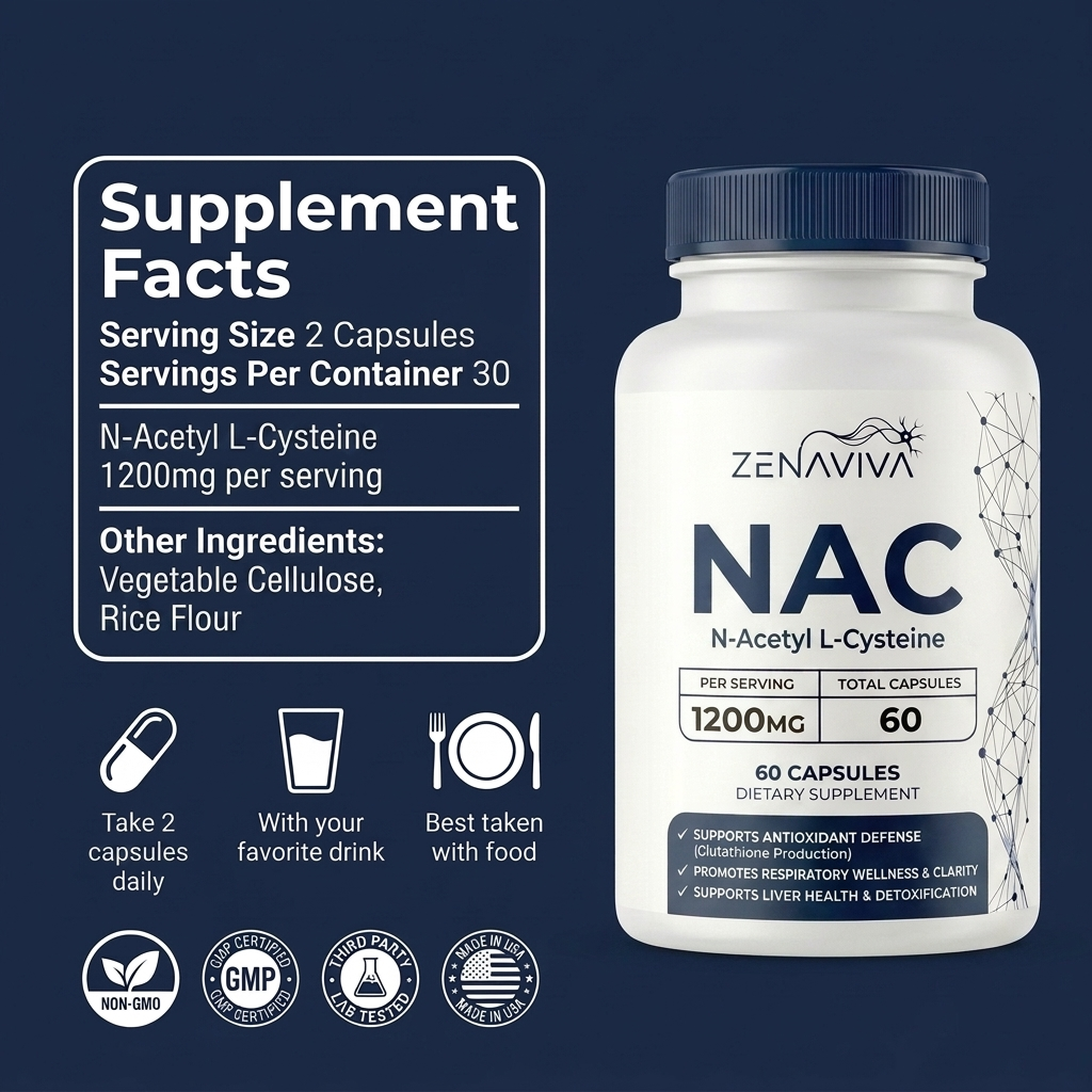 Zenaviva™ NAC Liposomal 1200mg