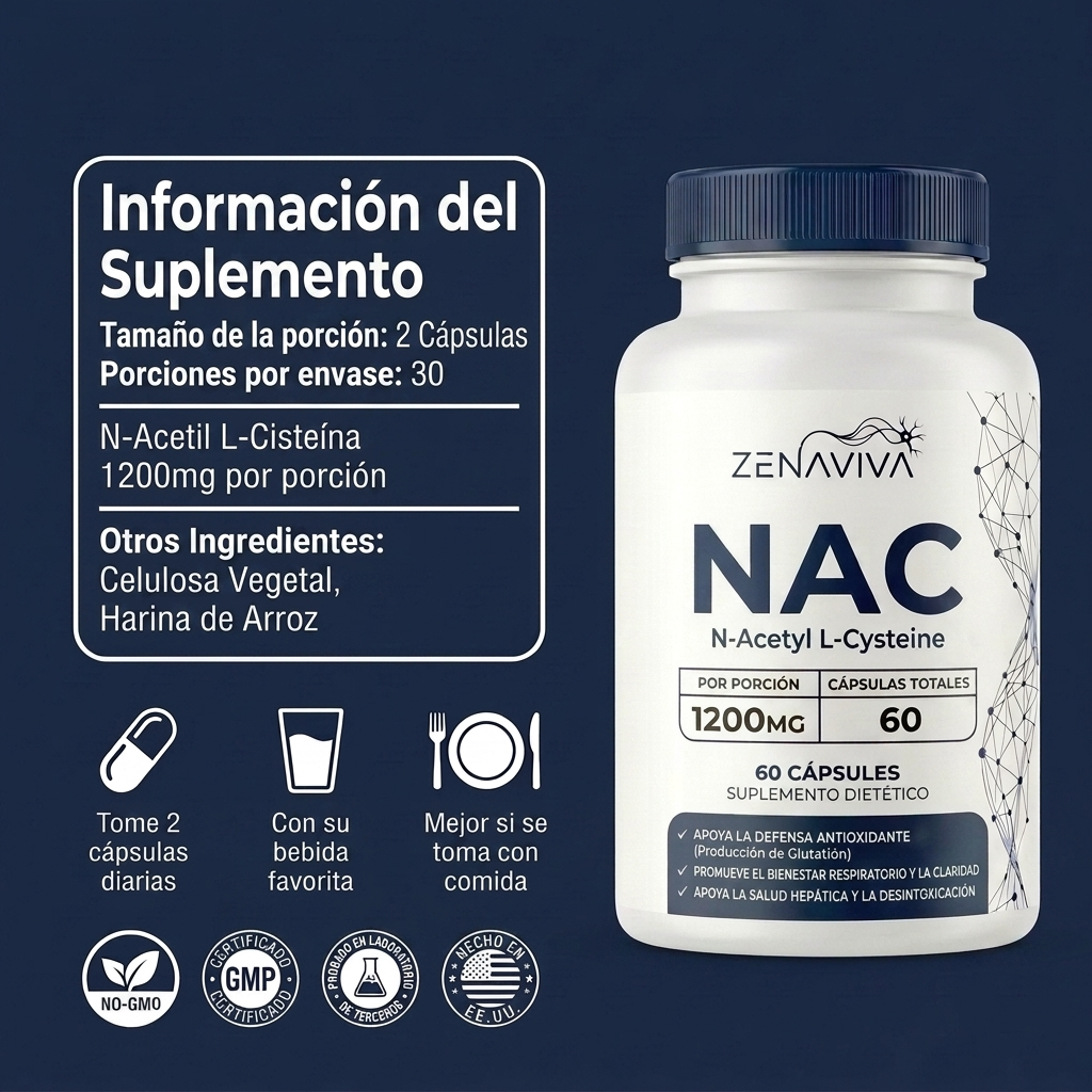 Zenaviva™ NAC Liposomal 1200mg
