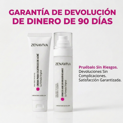 Zenaviva™ Rice-Infused Acne Spray + Scar Cream SP