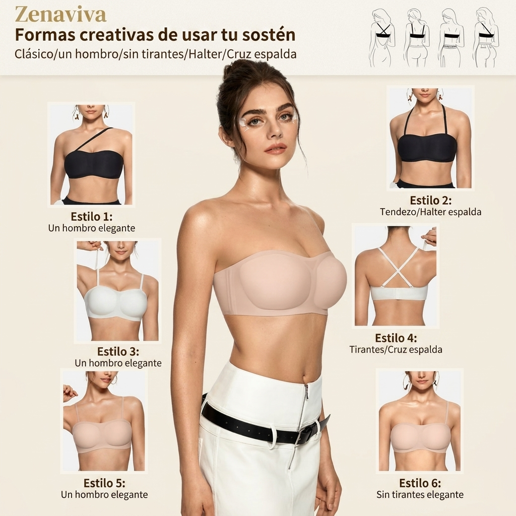 Zenaviva™ Jelly Wireless Push Up Bra