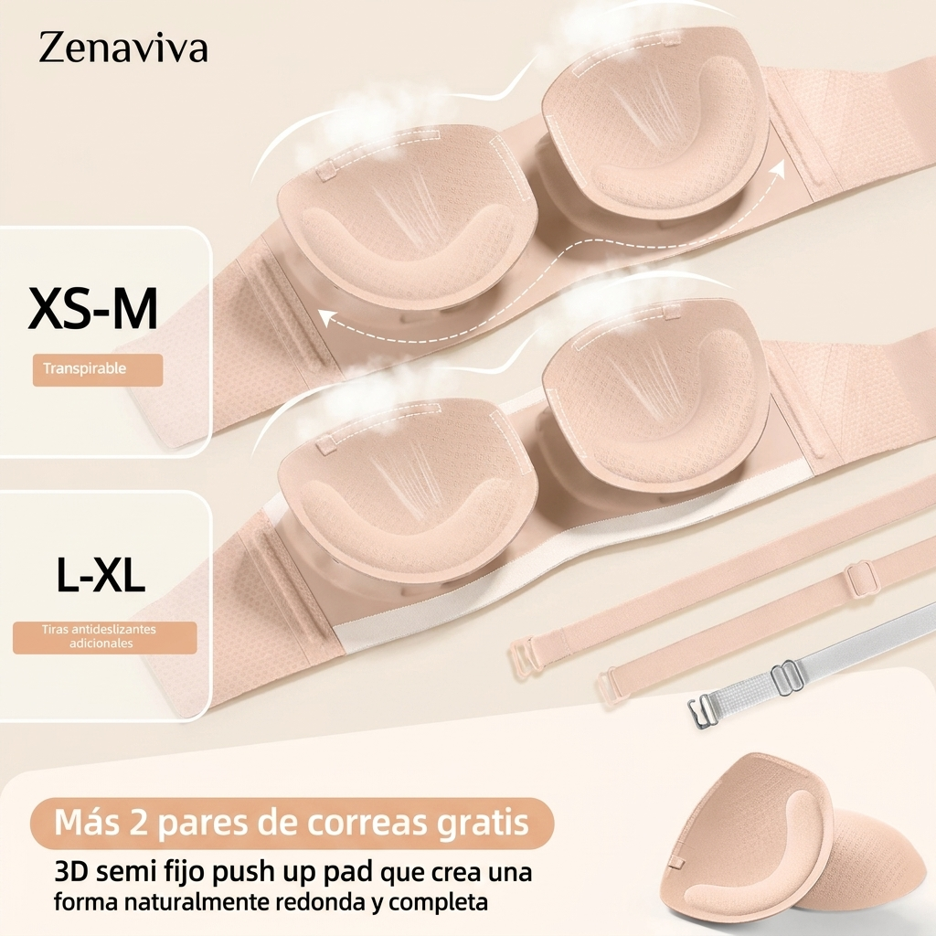 Zenaviva™ Jelly Wireless Push Up Bra