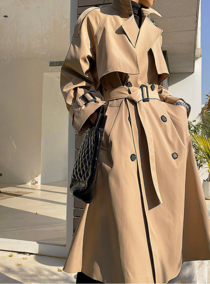 Zenaviva™ Autumn Windbreaker Trench Coat